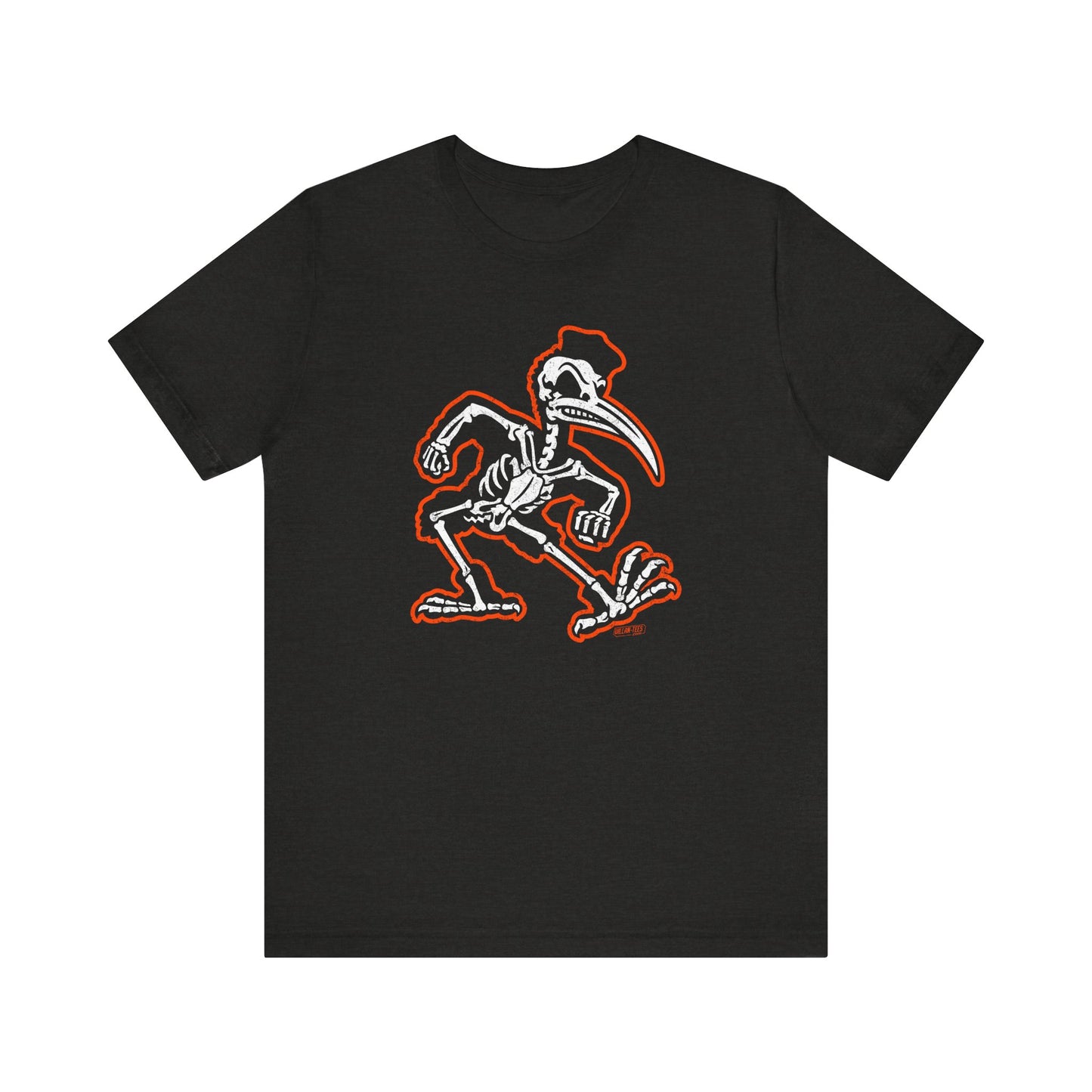 X-RAY Ibis Unisex Tee - Orange/White