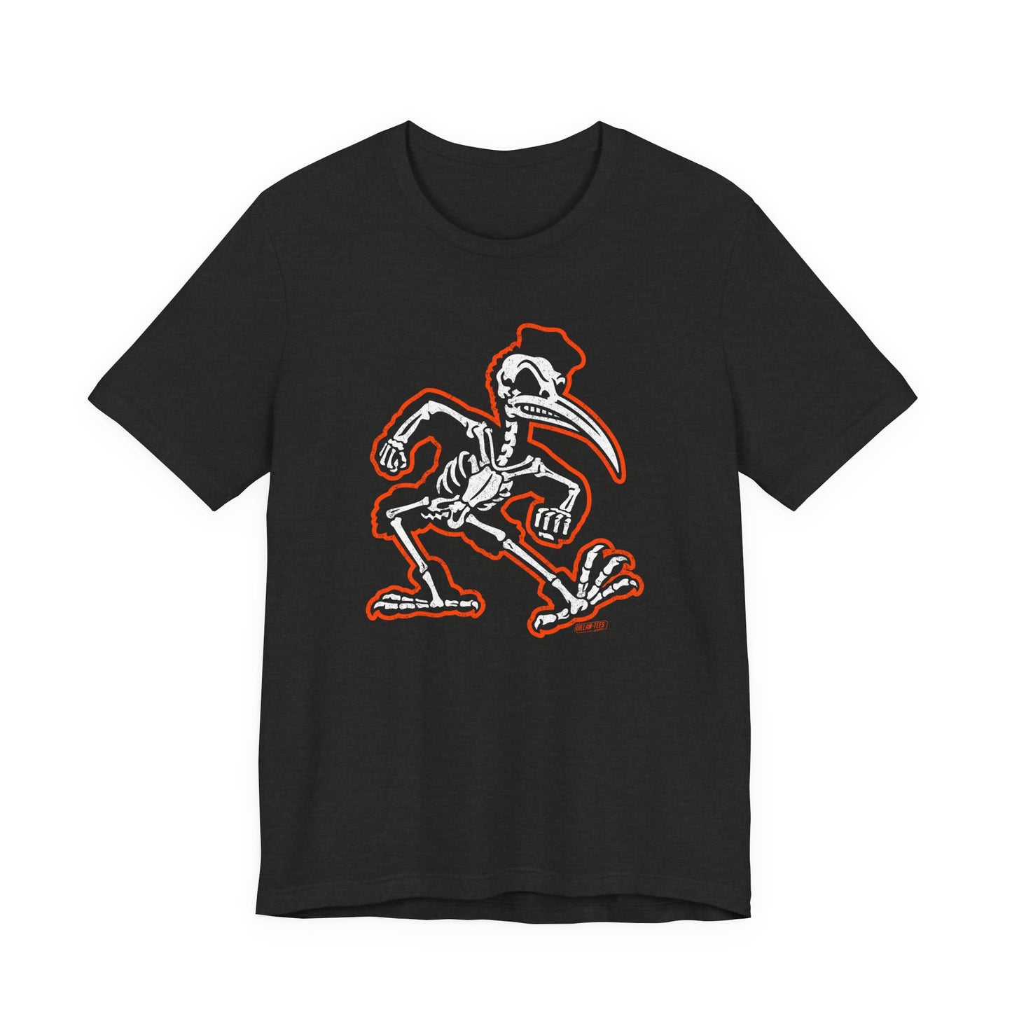 X-RAY Ibis Unisex Tee - Orange/White