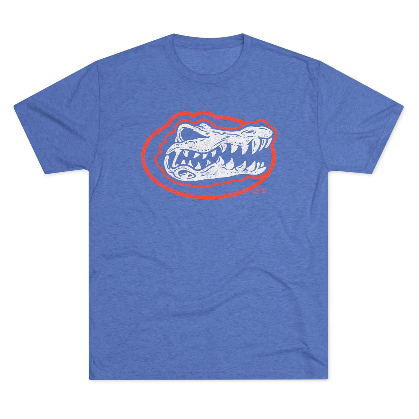 X-RAY Gators Unisex Tri-Blend Tee - Orange/White