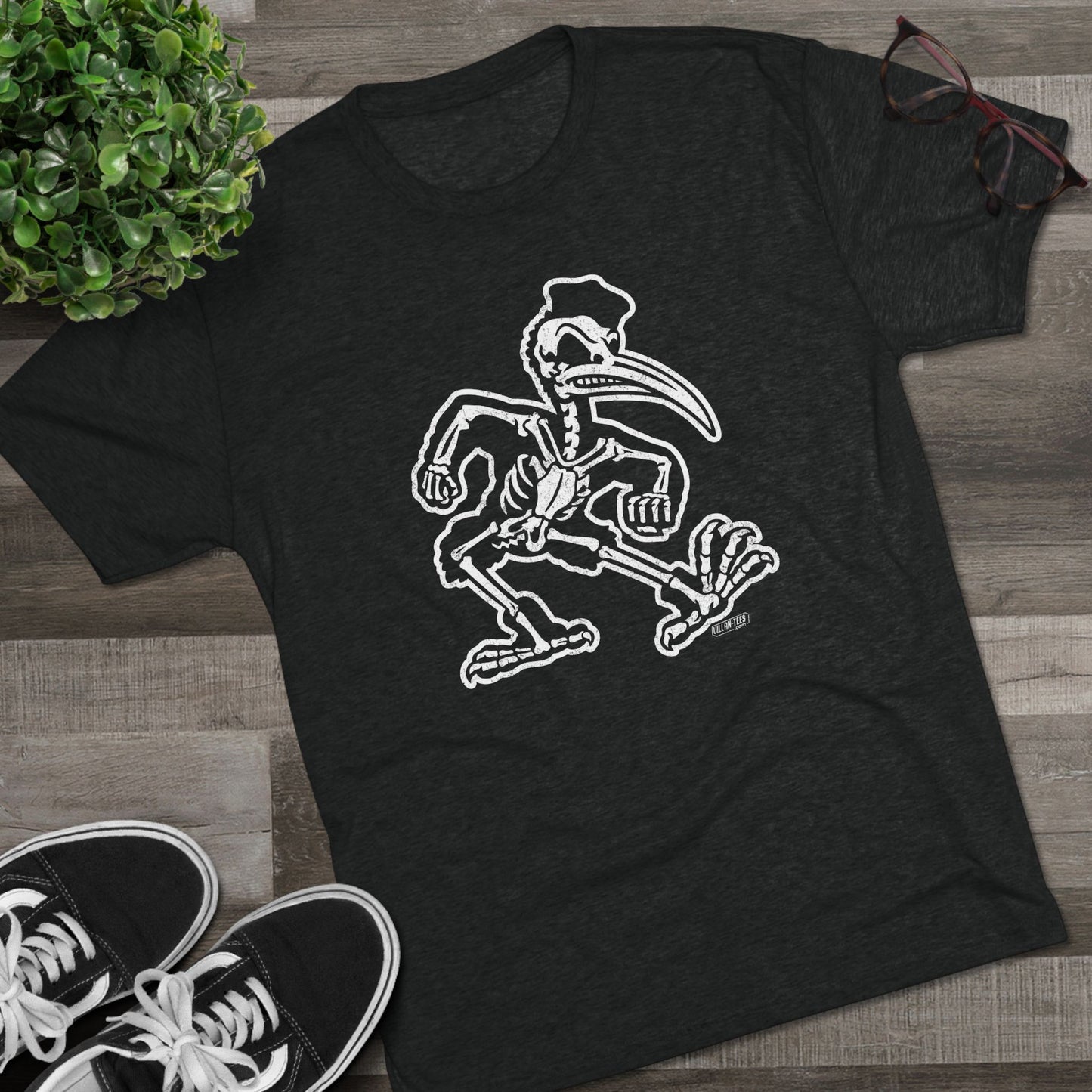 X-RAY Ibis Unisex Tri-Blend Tee - White