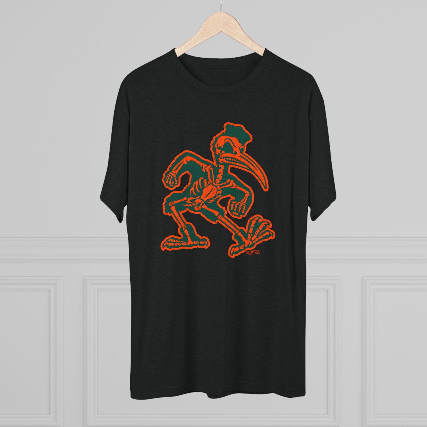 X-RAY Ibis Unisex Tri-Blend Tee - Orange/Green