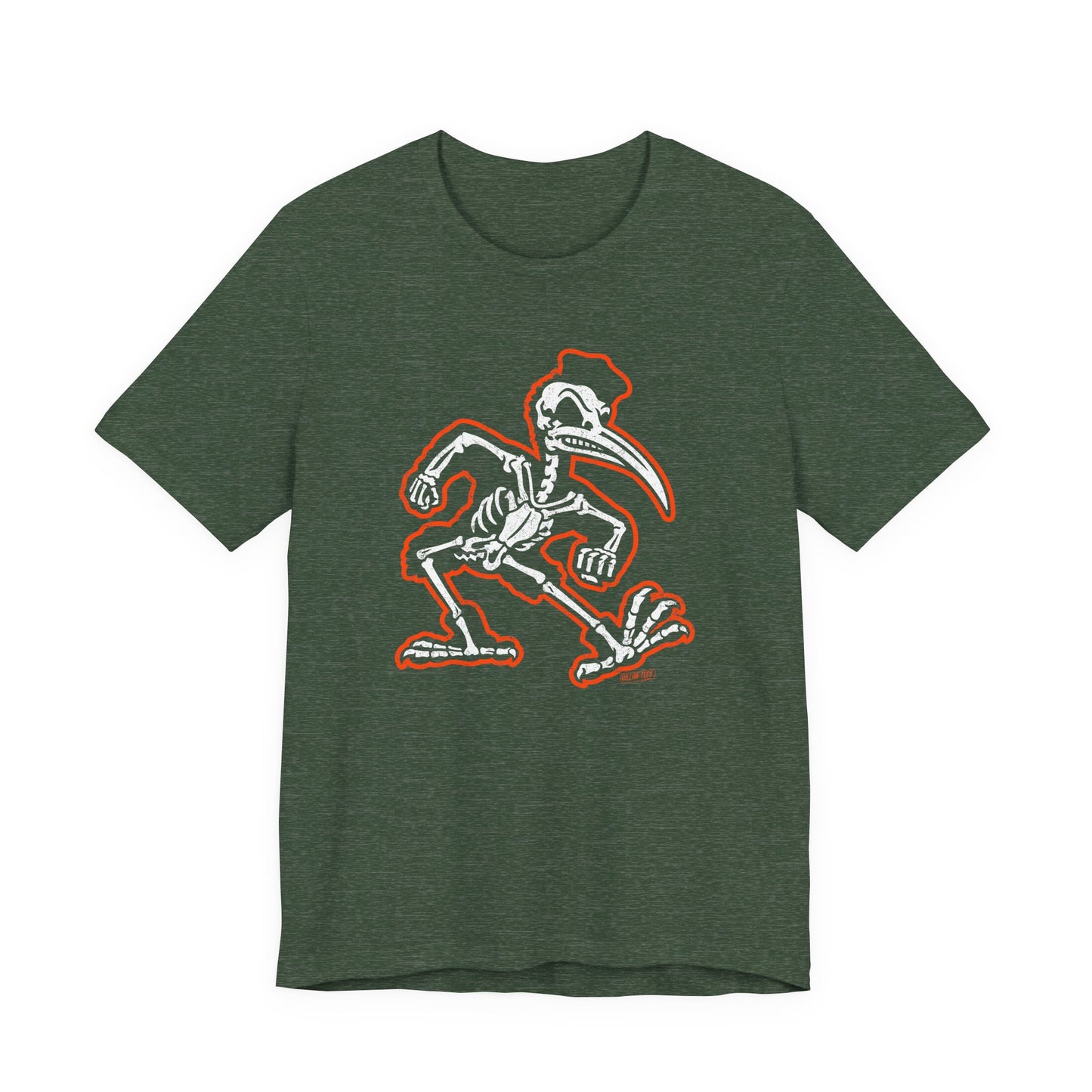 X-RAY Ibis Unisex Tee - Orange/White