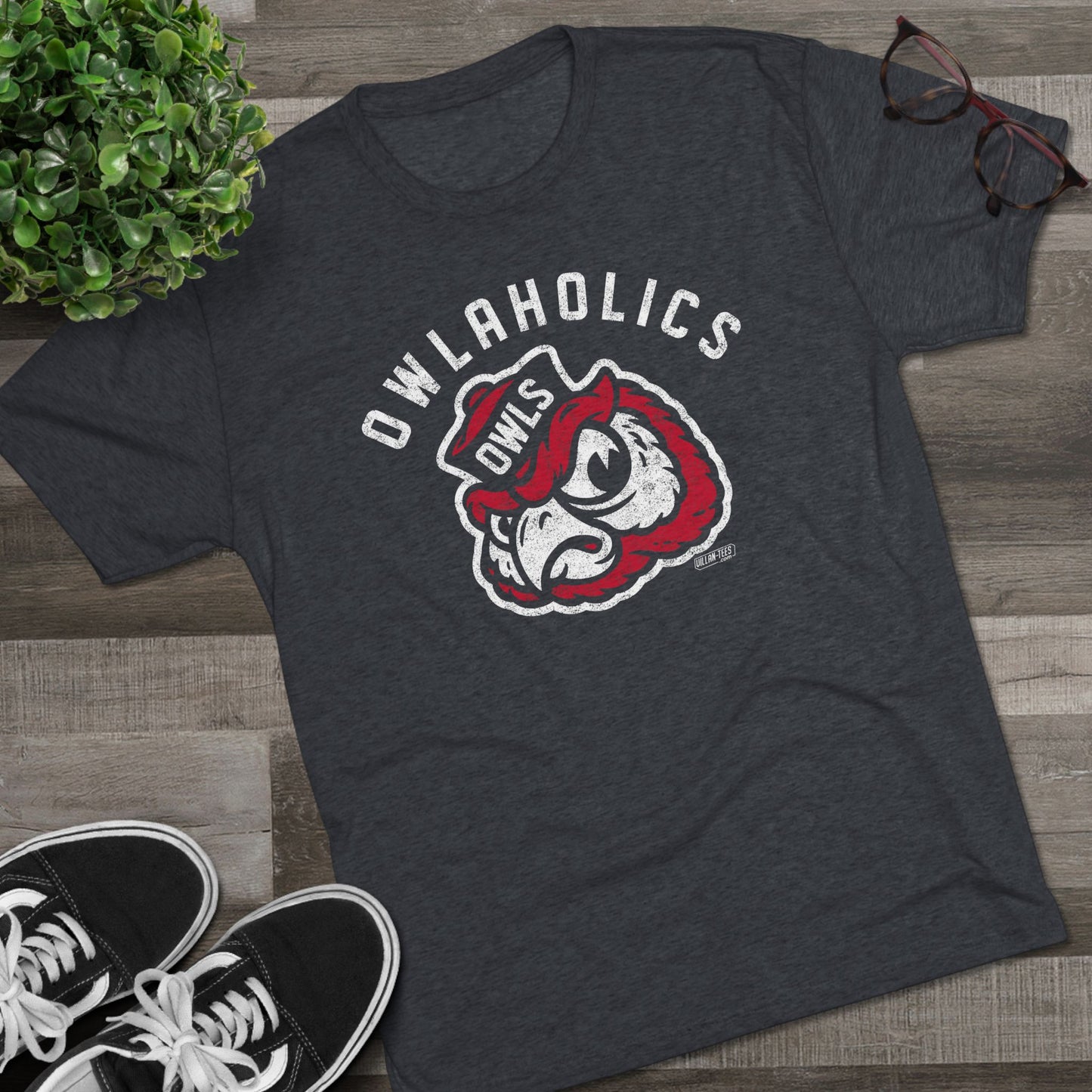 Owlaholics Tri-Blend Unisex Tee