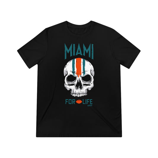 Miami For Life Tri-Blend Unisex Tee