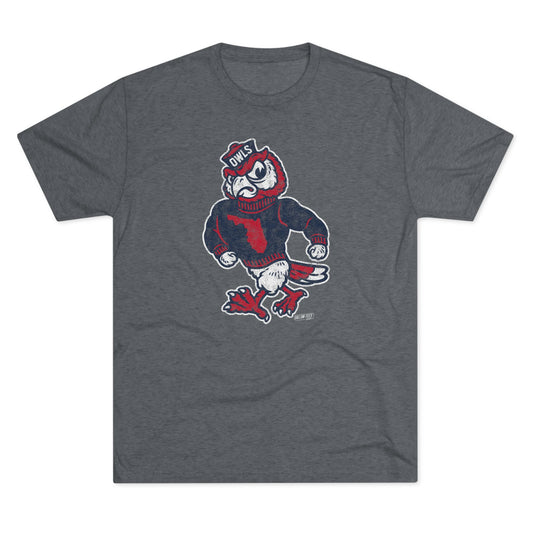 Owls Struttin' Tri-Blend Unisex Tee