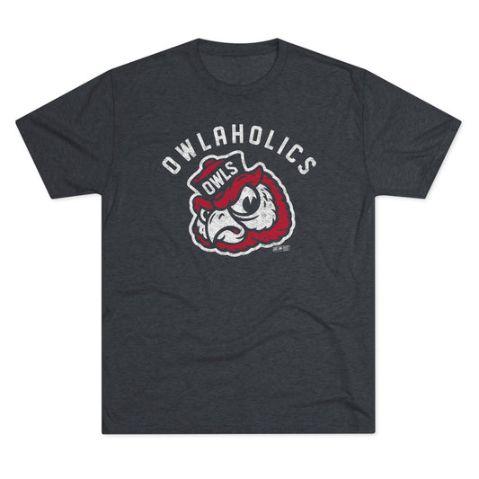 Owlaholics Tri-Blend Unisex Tee