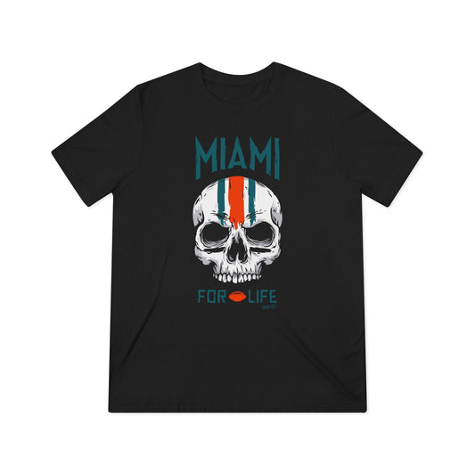 Miami For Life Tri-Blend Unisex Tee