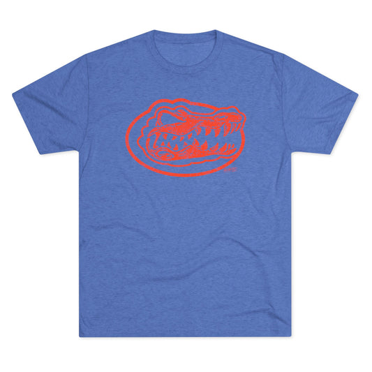 X-RAY Gators Unisex Tri-Blend Tee - Orange